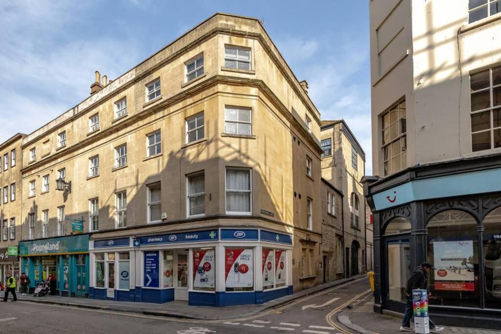 2 Bed City Centre Apartment 1 Min From Bath Abbey Buitenkant foto